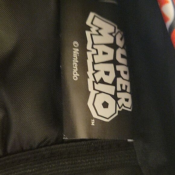 NEW SUPER MARIO BROTHERS BROS LAPTOP TRAVEL VIDEO GAME RED BLUE BACKPACK NWT - Picture 3 of 3